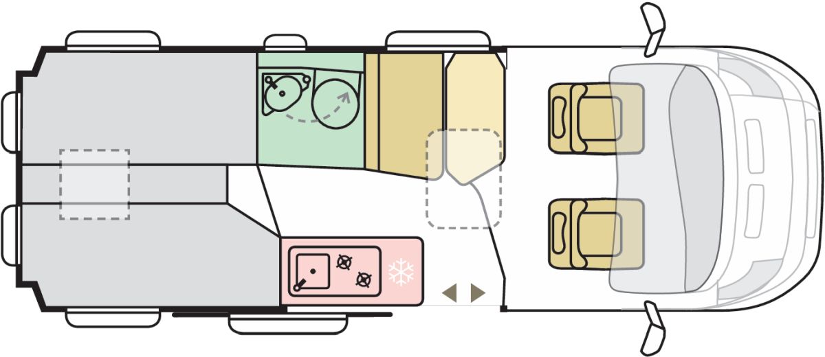 Adria Twin ALL-IN 600 SLB (Grundriss)