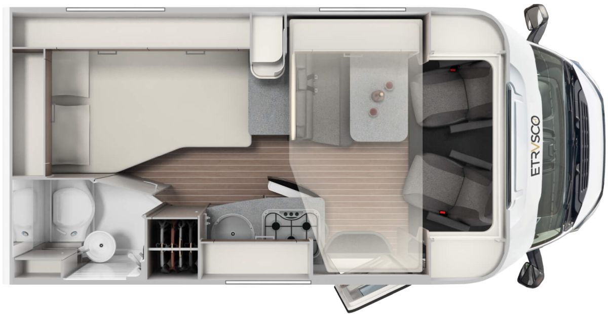 Etrusco T-Serie T 5900 FB (Grundriss)