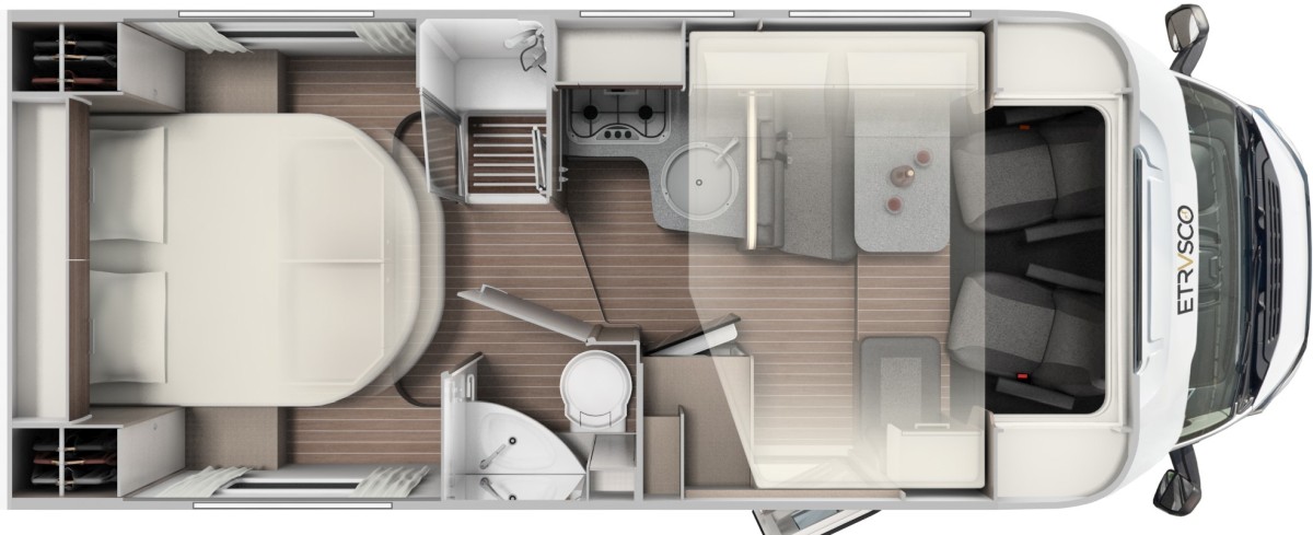 Etrusco T-Serie T 6900 QB (Grundriss)