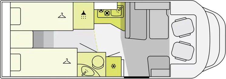 Etrusco T-Serie T 7.4 SB (Grundriss)