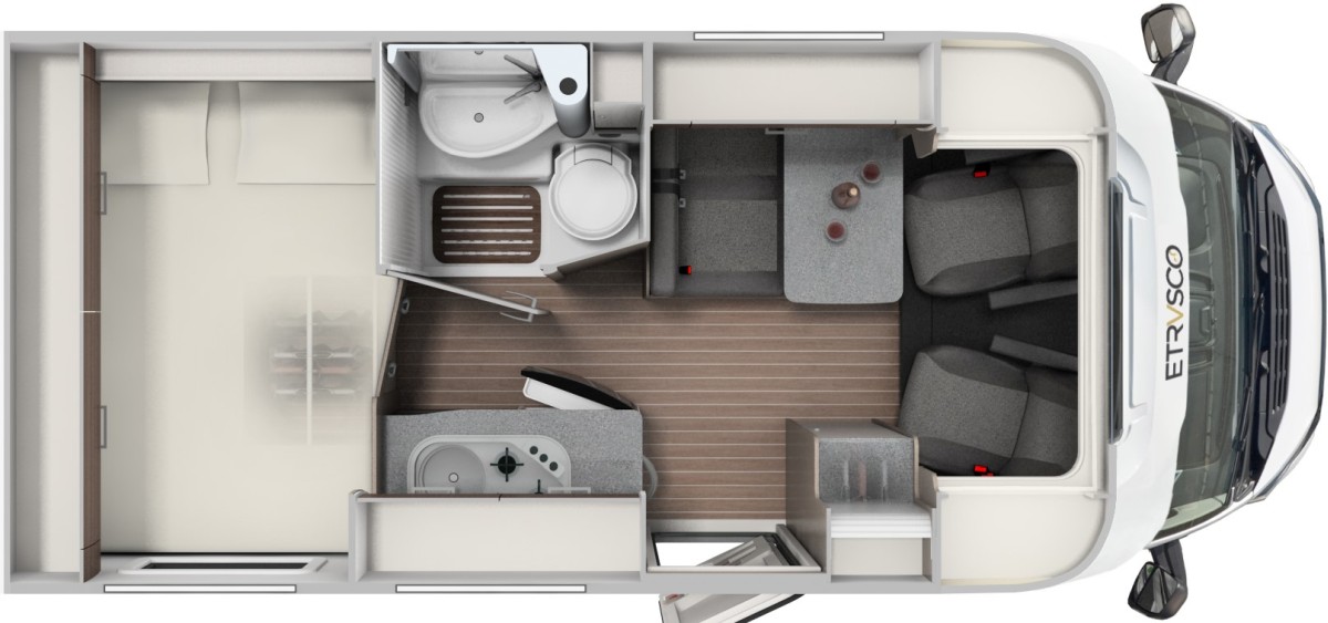 Etrusco V-Serie V 5900 DB (Grundriss)