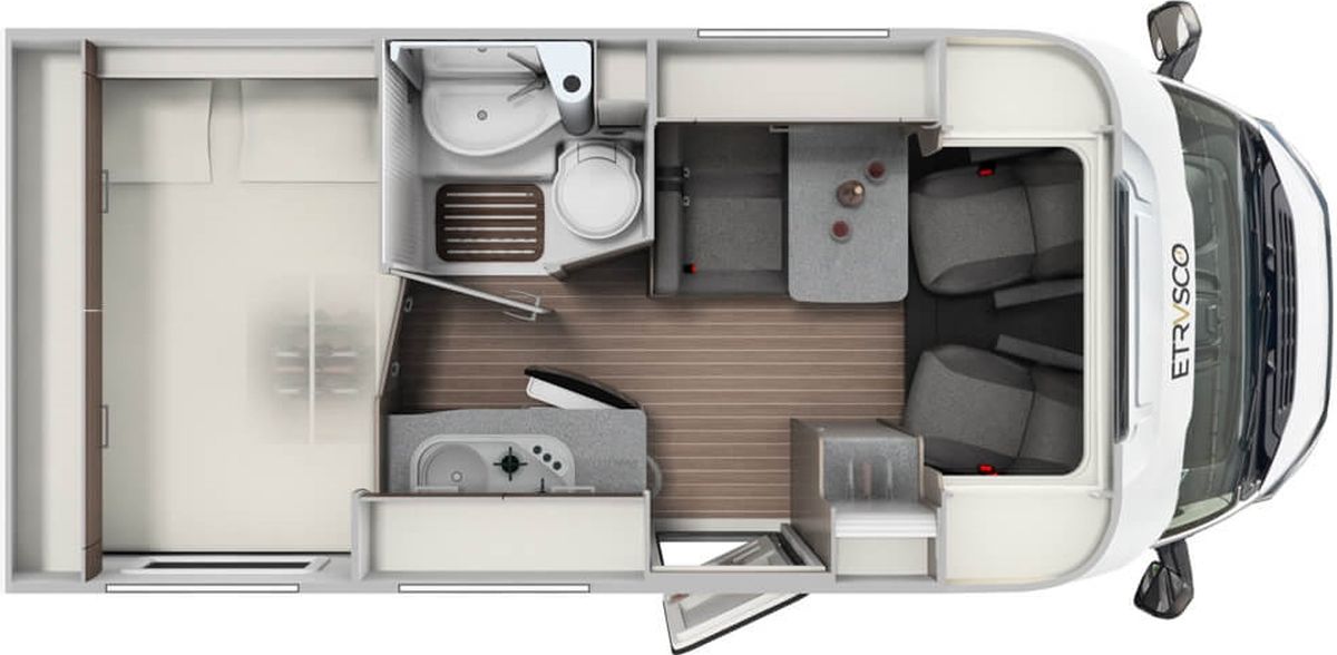 Etrusco V-Serie V 5.9 DB (Grundriss)