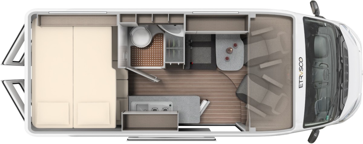 Etrusco CV-Serie CV 600 BB (Grundriss)