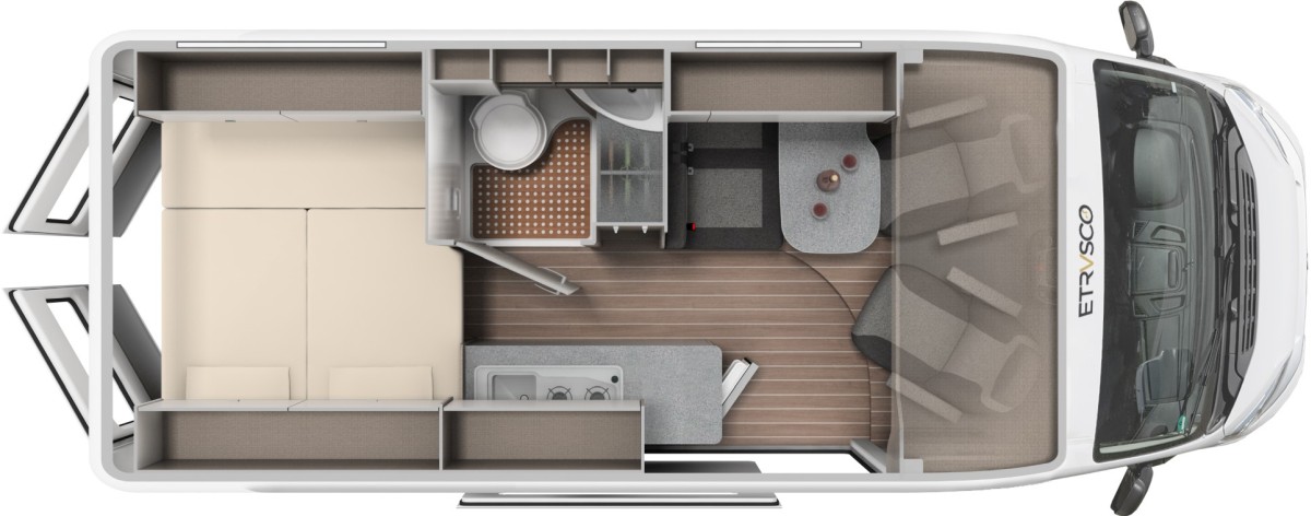 Etrusco CV-Serie CV 600 DB (Grundriss)