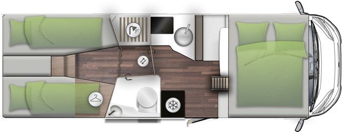 Forster FI-Serie I 745 EB (Grundriss)