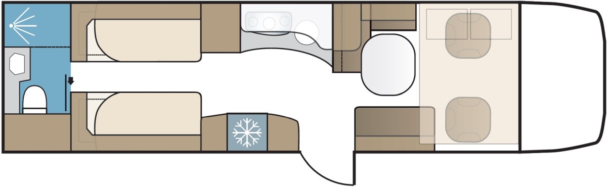 Kabe Imperial i910 T (Grundriss)