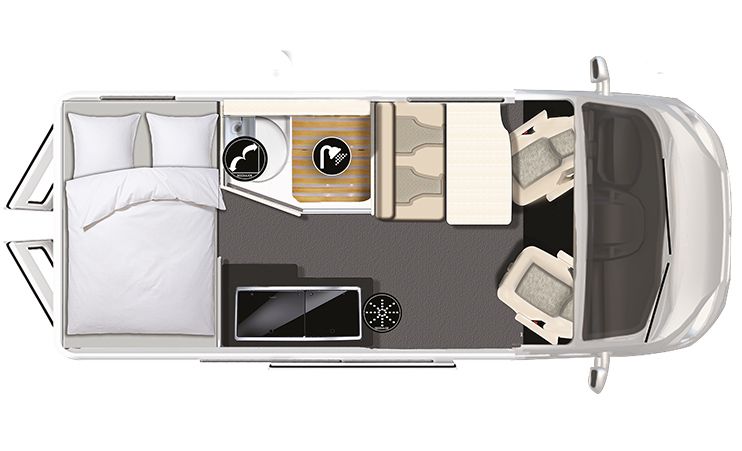 Karmann Mobil Dexter 560 4x4 (Grundriss)