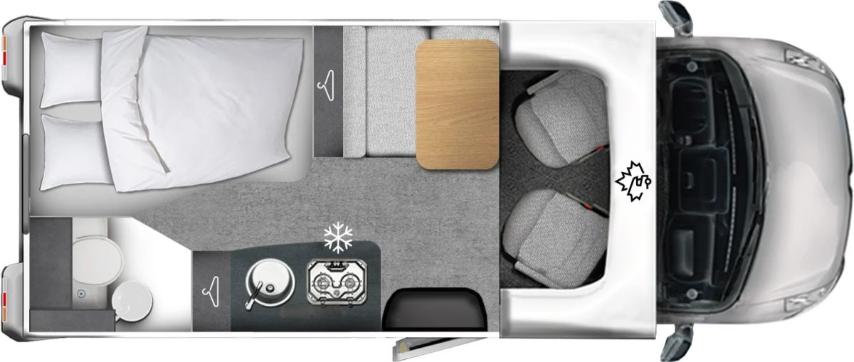 Ahorn Camp Teilintegrierte T 590