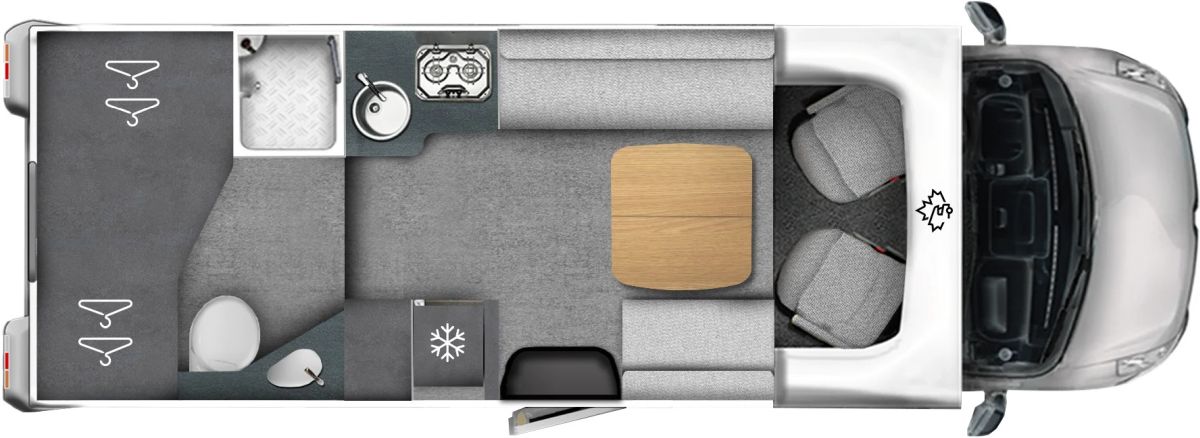 Ahorn Camp Teilintegrierte T 680