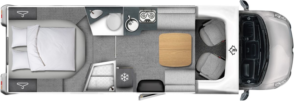 Ahorn Camp Teilintegrierte TQ 740