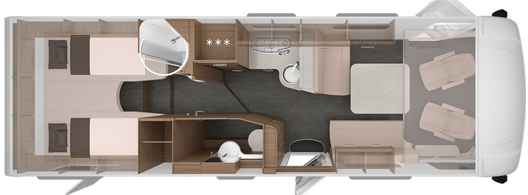 Knaus L!VE I 900 LEG (Grundriss)