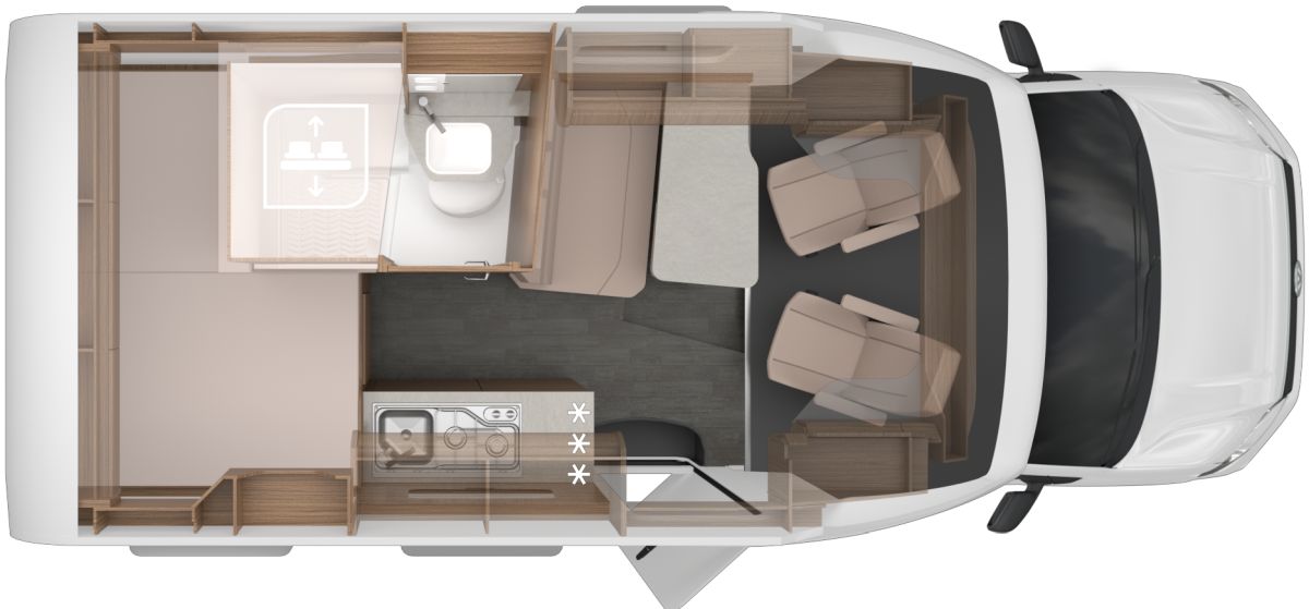 Knaus Tourer VAN 500 MQ (Grundriss)