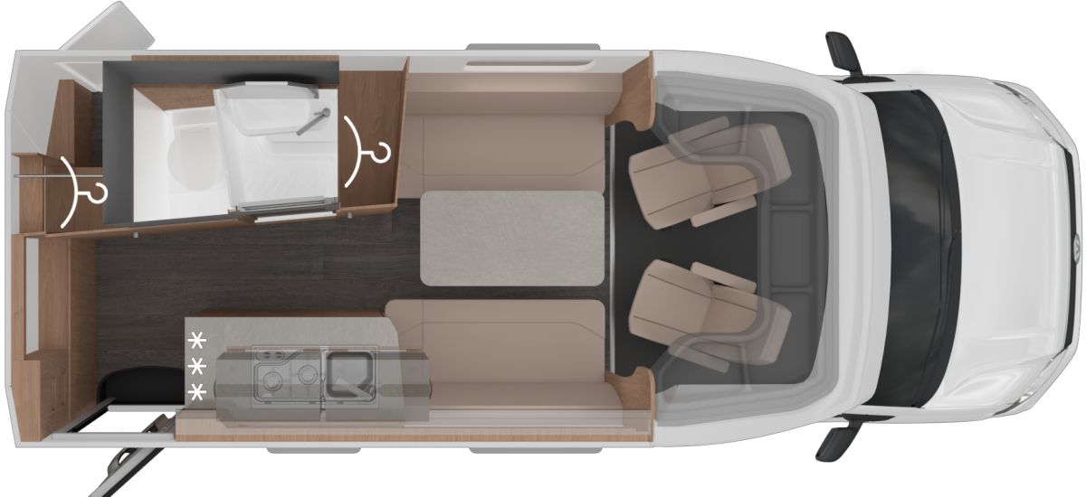 Knaus Tourer CUV 500 LT (Grundriss)