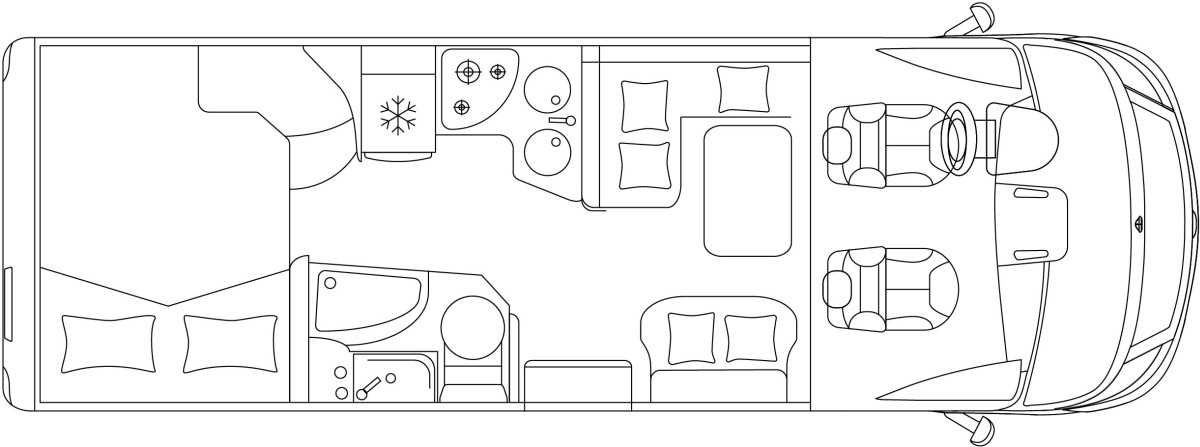 Laika Ecovip H 3110 (Grundriss)