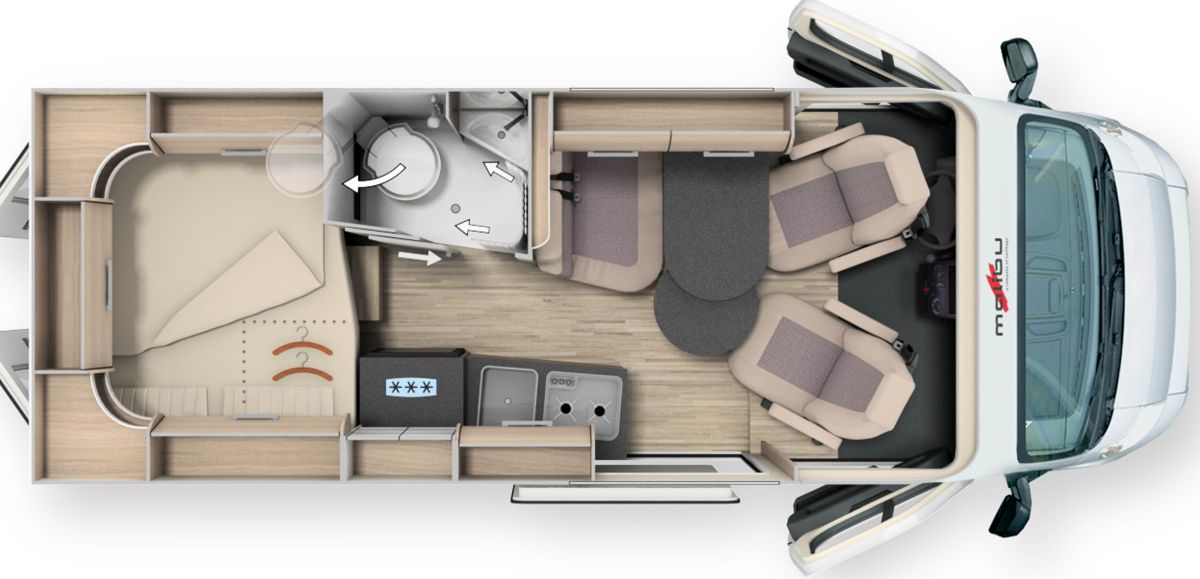 Malibu Van Family for 4 600 DB K