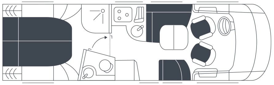 Niesmann + Bischoff Arto 78 F (Grundriss)