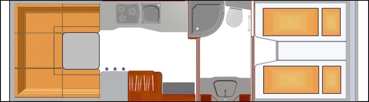 Phoenix TOP-Alkoven 8000 BMRSLG (Grundriss)