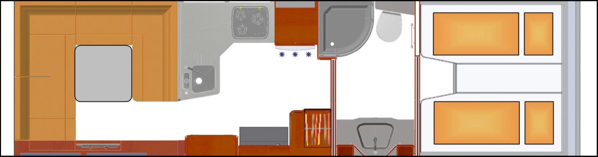 Phoenix TOP-Alkoven 8400 BMQRSL (MAN) (Grundriss)