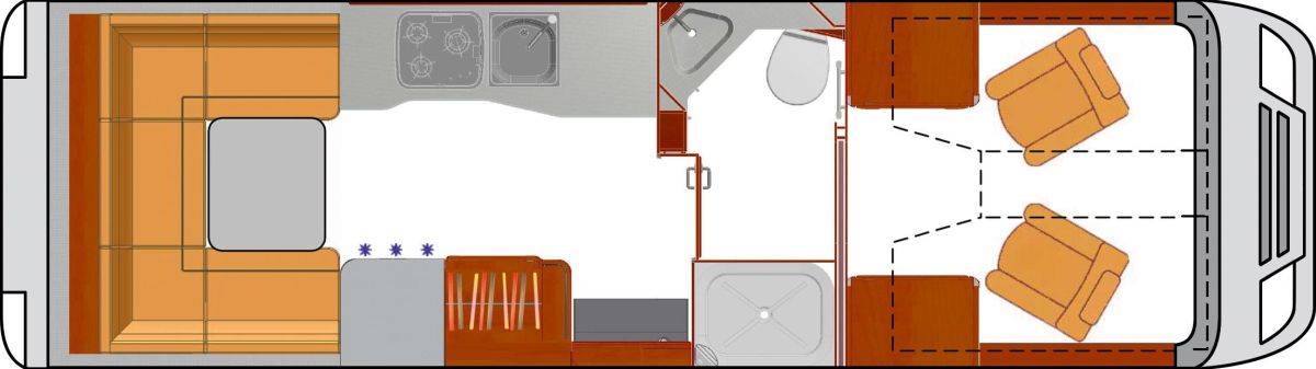 Phoenix MaXi-Liner 7800 RSL (Grundriss)