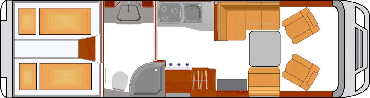 Phoenix MaXi-Liner 8300 BML (Grundriss)