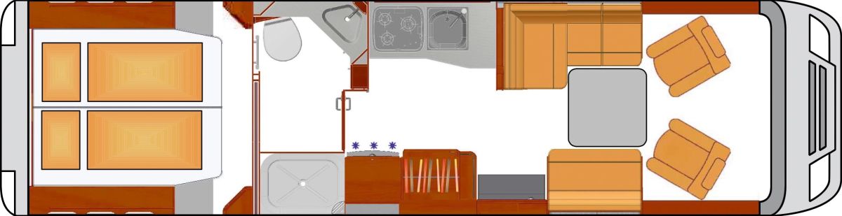 Phoenix MaXi-Liner 8500 MB (Grundriss)