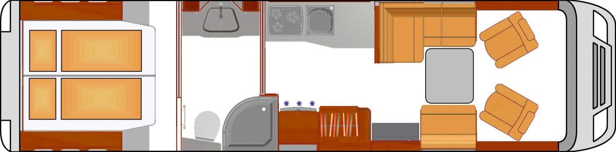 Phoenix MaXi-Liner 8900 BM-MB (Grundriss)