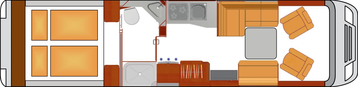 Phoenix MaXi-Liner 9000 HG (Grundriss)