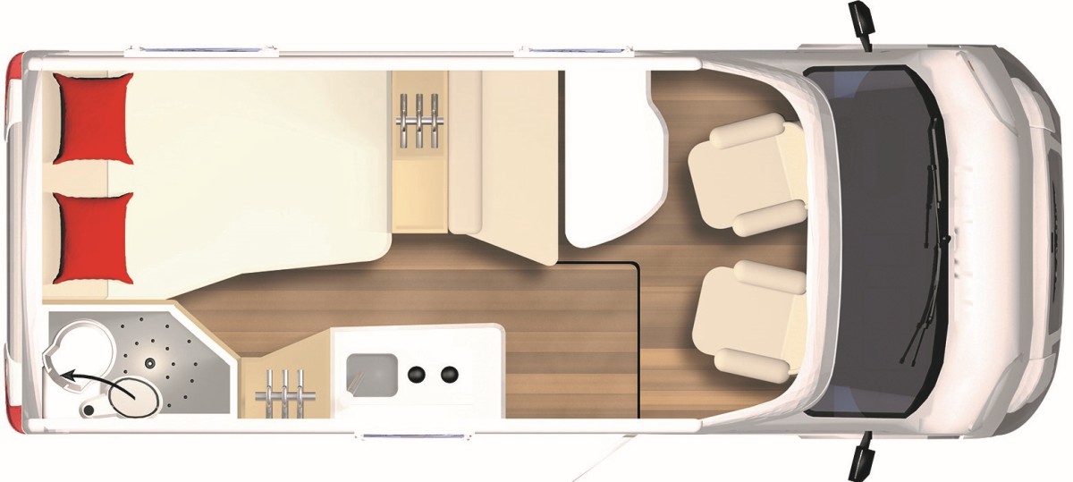 Bürstner Nexxo Van T 569 (Grundriss)