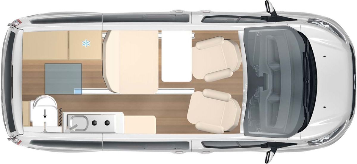 Bürstner Copa C 530 (Grundriss)