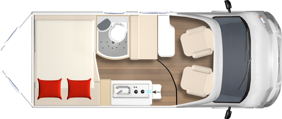 Bürstner Eliseo C 540 (Grundriss)