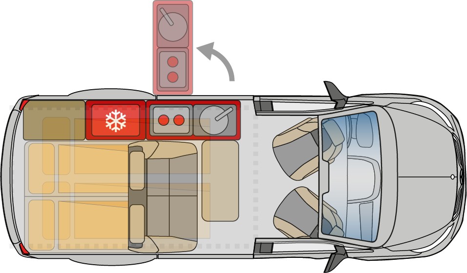 Pössl VANLINE CAMPSTAR (Grundriss)