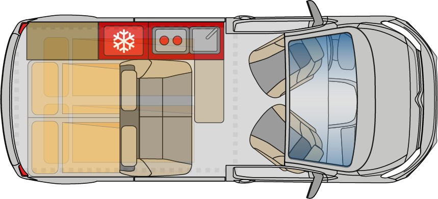 Pössl VANLINE CAMPSTER (Grundriss)