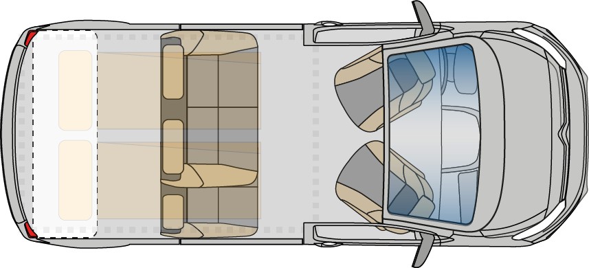 Pössl VANLINE e-VANSTER (Grundriss)