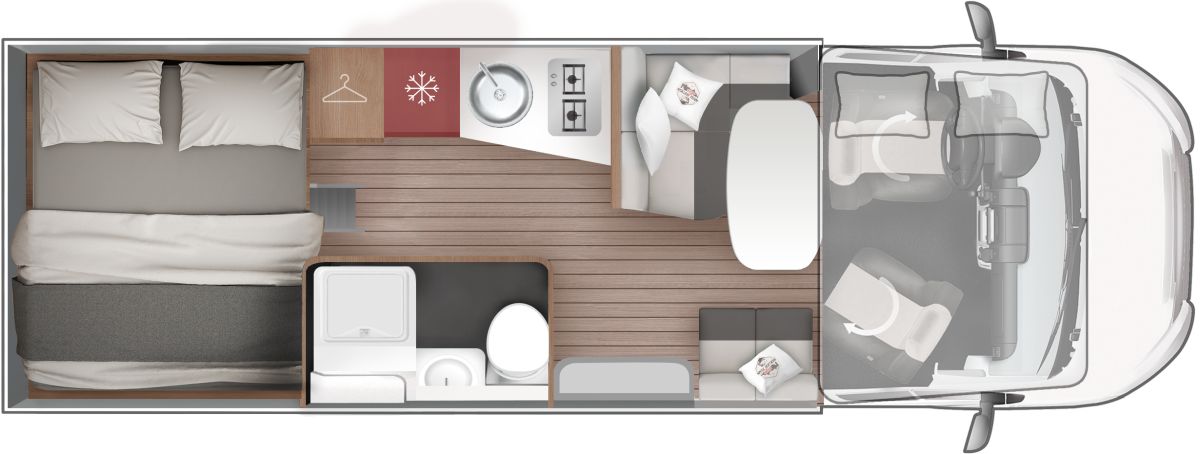 Roller Team Kronos 290 M Sport (Ford) (Grundriss)