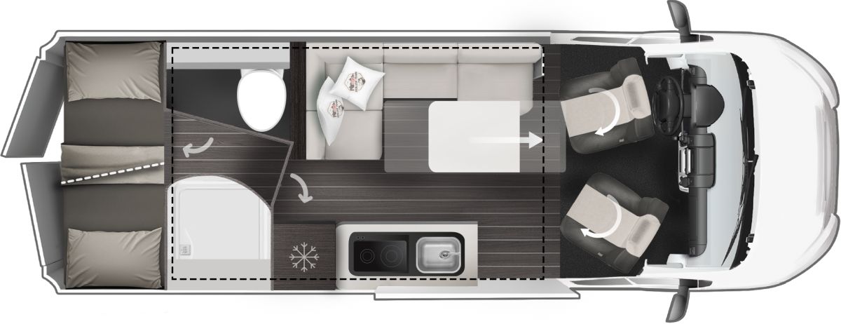 Roller Team Livingstone Sport 7 Active (Grundriss)