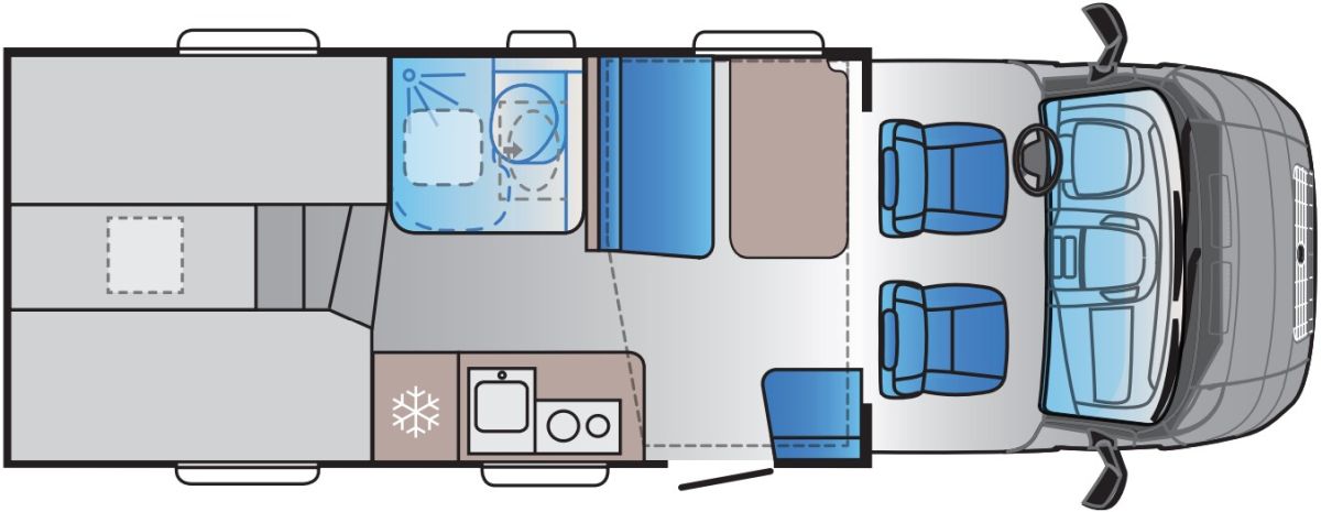 Sun Living S Serie S 70SL X-tra (Grundriss)