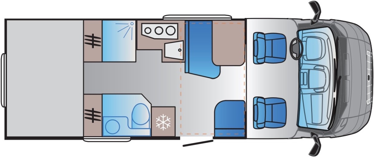 Sun Living S Serie S 70SP (Grundriss)