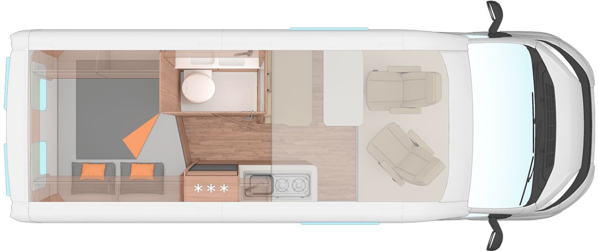 Weinsberg CaraTour 600 DQ (Grundriss)