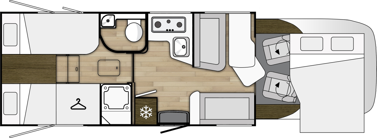 Benimar Tessoro 463 up (Grundriss)