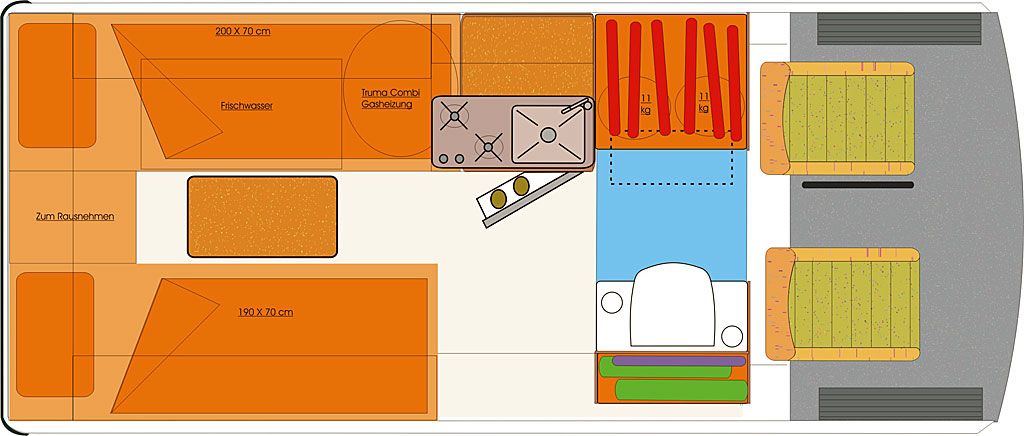 Schwabenmobil Florida Multitalent (Grundriss)