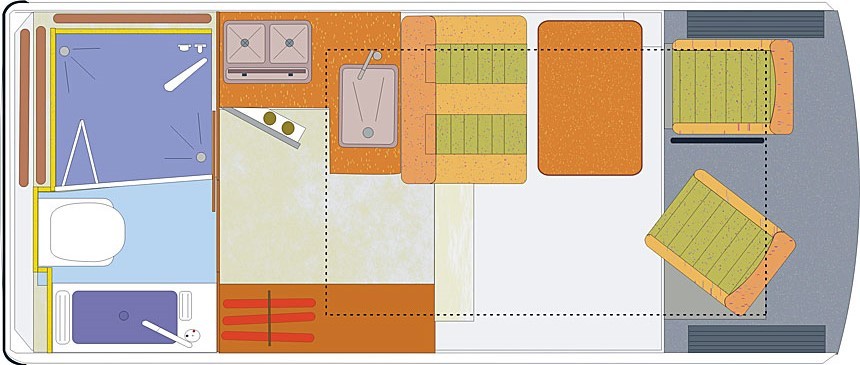 HRZ Sahara Toscana (4x4) (Grundriss)