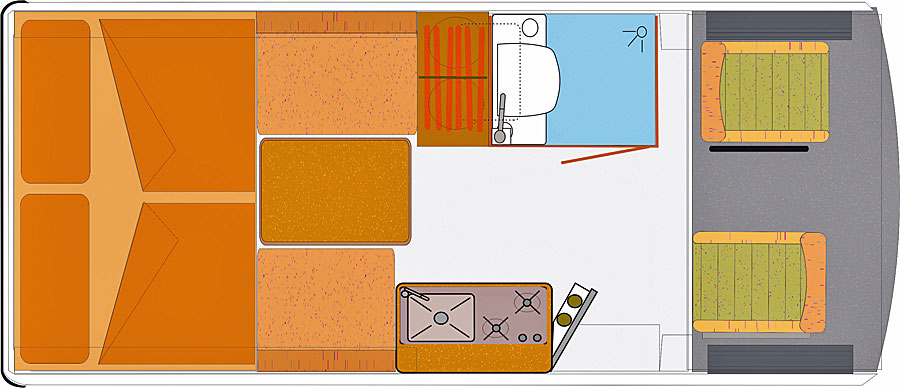 HRZ Freedom Mambo (4x4) (Grundriss)