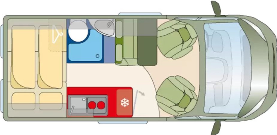 Roadcar R 540 (Grundriss)