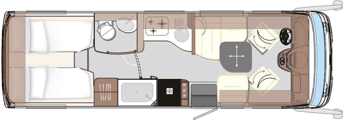 Concorde Credo 791 L (Grundriss)