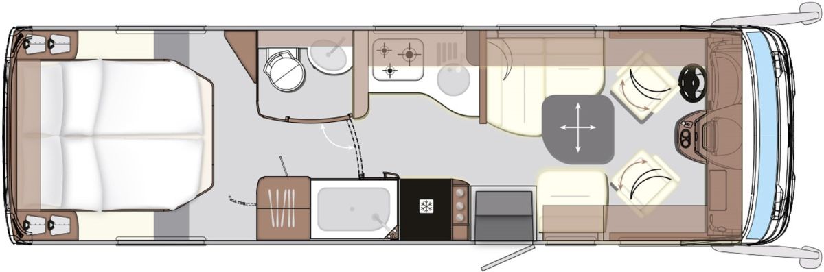 Concorde Credo 841 M (Grundriss)