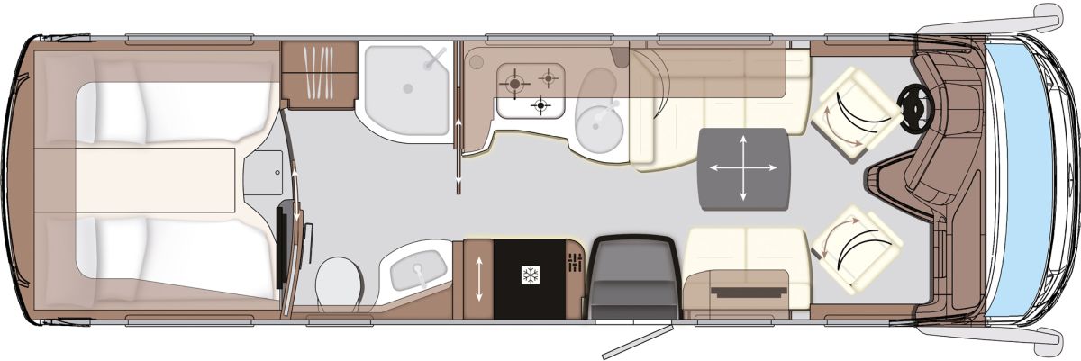 Concorde Centurion Daily 860 LI (Grundriss)