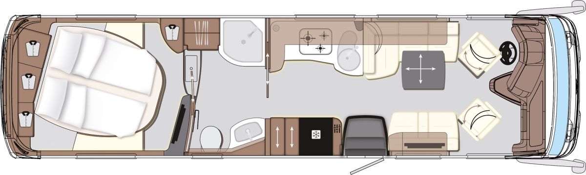 Concorde Centurion Atego 990 GI (Grundriss)