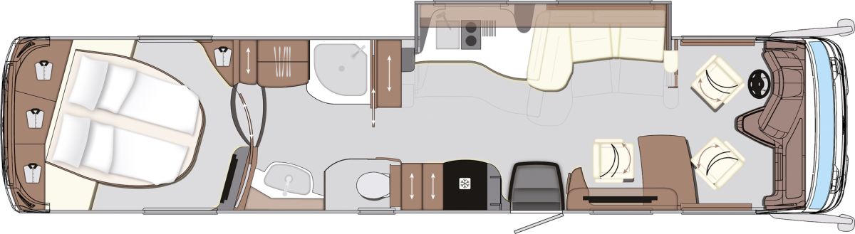 Concorde Centurion Actros 1165 GSI (Grundriss)