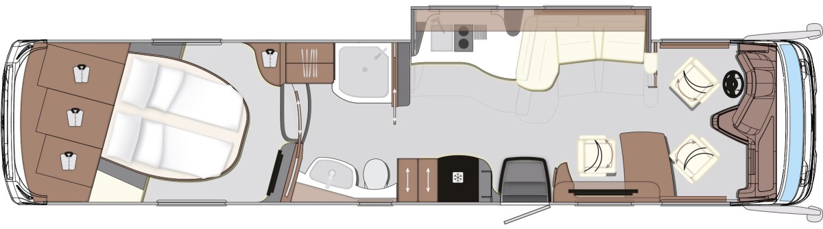 Concorde Centurion Actros 1200 GSI (Grundriss)