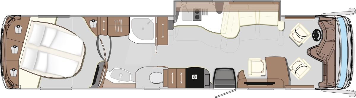 Concorde Centurion Actros 1205 GSI (Grundriss)